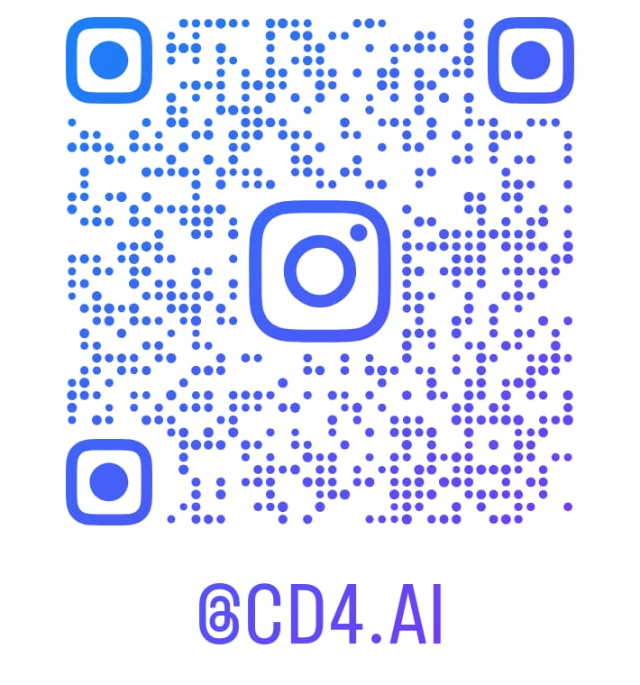 CD4 AI Instagram QR code